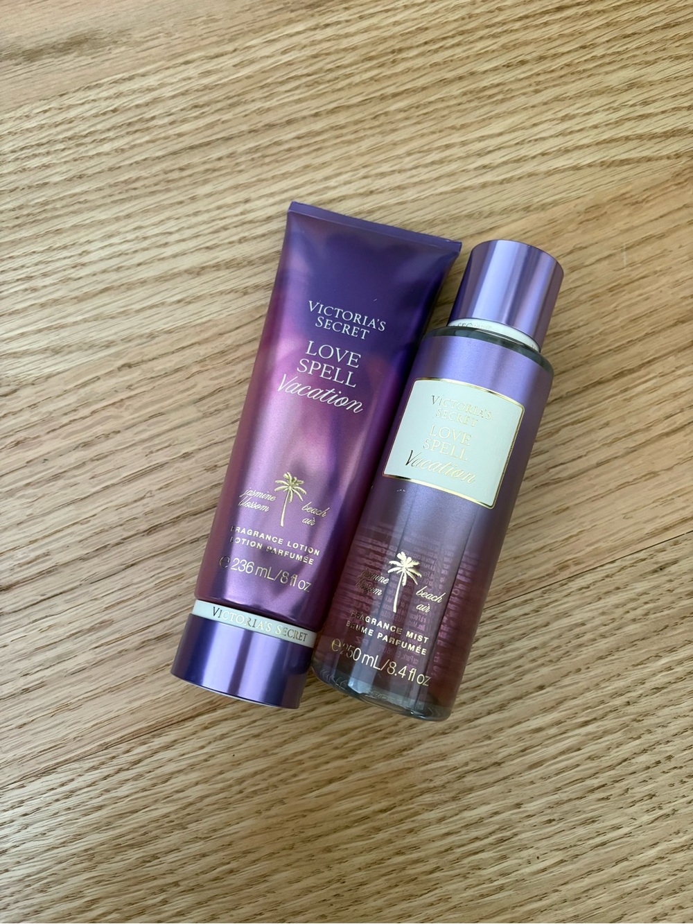 Victoria's Secret Love Spell Vacation Fragrance Lotion & Mist